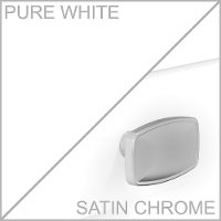Pure White 2 Drawer File Cabinet - Broadview -4