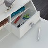 Computer Desk with Open Storage, Bookcase and Organizer - Broadview -4