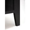 Kathy Ireland Black Oak 5-Shelf Bookcase - Connecticut -3