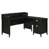 Kathy Ireland Office 60 W L Desk and Organizer -Connecticut