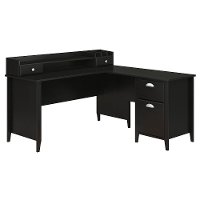 Kathy Ireland Office 60 W L Desk and Organizer -Connecticut