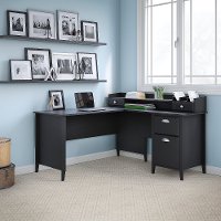 Kathy Ireland Office 60 W L Desk and Organizer -Connecticut -2