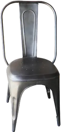 Silver Dining Chair - Iron