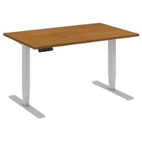 48W x 30D Natural Cherry Height Adjustable Standing Desk