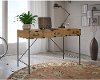 Kathy Ireland Golden Pine 48 Inch Writing Desk - Ironworks