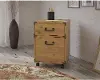 KI50102-03 Golden Pine 2 Drawer File Cabinet - Ironworks