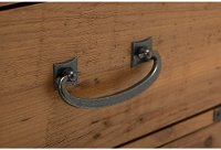 Golden Pine 2 Drawer File Cabinet - Ironworks-2