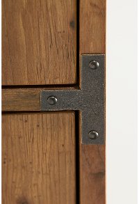 Golden Pine 2 Drawer Lateral File Cabinet - Ironworks-4
