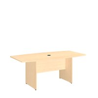 Natural Maple 72L x 36W Boat Shaped Table - Conference Tables