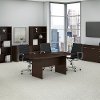 Mocha Cherry 72L x 36W Boat Shaped Table - Conference Tables