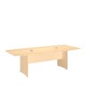 Natural Maple 96L x 42W Boat Shape Table - Conference Tables