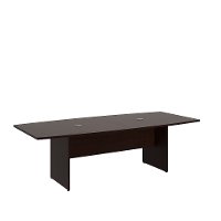 Mocha Cherry 96L x 42W Boat Shape Table - Conference Tables