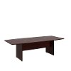 Harvest Cherry 96L x 42W Boat Shape Table - Conference Tables
