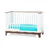F34101.84 Matte White/ Slate 4-in-1 Convertible Crib - Studio