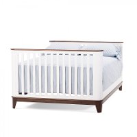 F34101.84 Matte White/ Slate 4-in-1 Convertible Crib - Studio-2