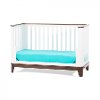 F34101.84 Matte White/ Slate 4-in-1 Convertible Crib - Studio-6