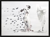 Pongo Spots Cute Dog Wall Oil Painting Art Work