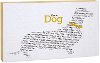 Yellow, Black and White Haute Dog Canvas Wall Art