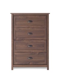 F01902.47 Rich Walnut 4-Drawer Chest - Abbott-3