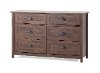 F01909.47 Rich Walnut Double Dresser - Abbott-2
