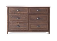F01909.47 Rich Walnut Double Dresser - Abbott-3
