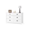 F01909.46 Matte White Double Dresser - Abbott-1