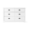 F01909.46 Matte White Double Dresser - Abbott-3
