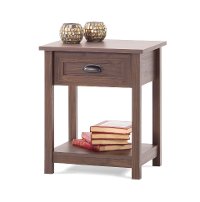 F01928.47 Rich Walnut 1- Drawer Night Stand - Abbott
