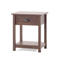 F01928.47 Rich Walnut 1- Drawer Night Stand - Abbott-2