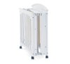 F61301.46 Matte White Mini Folding Crib & Mattress - Stanford-5