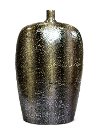 Clearance 29 Inch Pearl and Brown Ceramic Vase