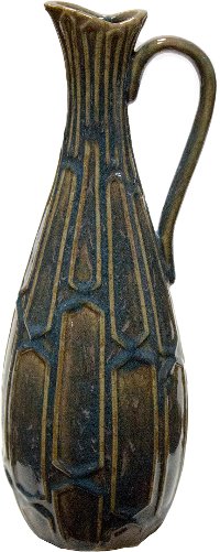 Narrow Blue Pitcher