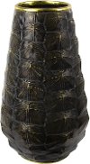 Clearance 14 Inch Black Resin Turtle Vase