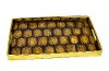 Brown and Gold Resin Turtle Tray with Cut Out Handles