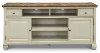 68 Inch White TV Stand - Camden