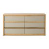 F05109.10 Oiled Oak/ Potters Clay Double Dresser - Loft Collection-2