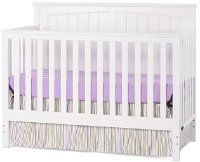 F33401.46 Matte White 4-in-1 Convertible Crib - Sheldon