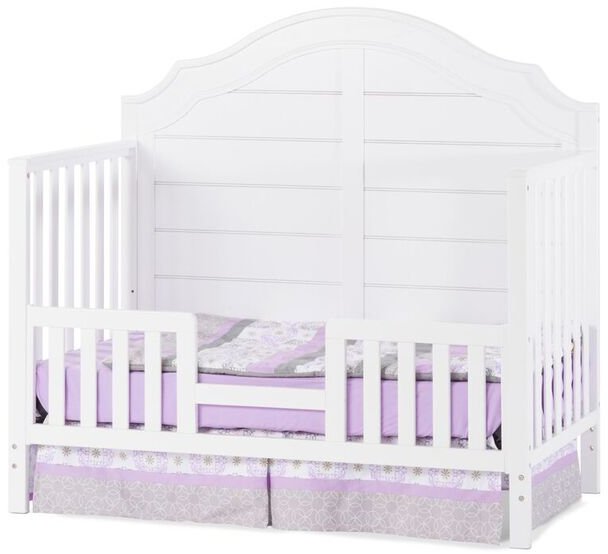 F36901.46 Matte White 4-in-1 Convertible Crib - Penelope-1