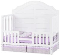 F36901.46 Matte White 4-in-1 Convertible Crib - Penelope