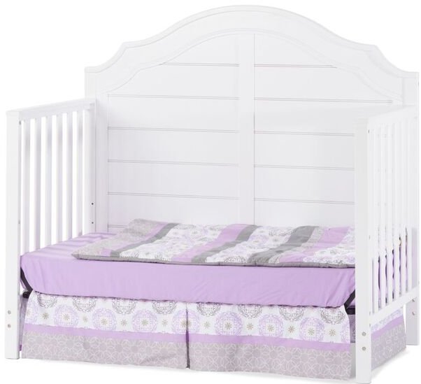 F36901.46 Matte White 4-in-1 Convertible Crib - Penelope-2