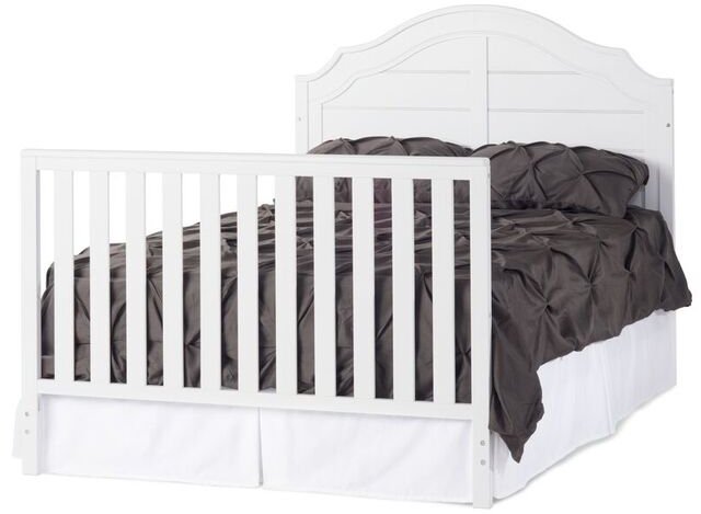 F36901.46 Matte White 4-in-1 Convertible Crib - Penelope-3