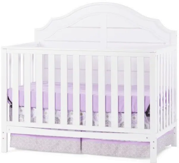 F36901.46 Penelope Matte White 4-in-1 Convertible Crib-4