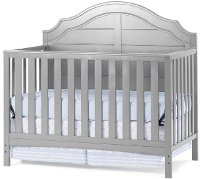F36901.87 Cool Gray 4-in-1 Convertible Crib - Penelope