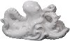 Clearance White Ceramic Octopus