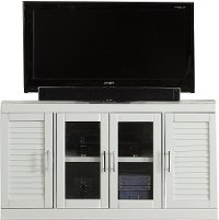 56 Inch Modern White TV Stand - Catalina