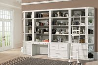 Modern White 2 Drawer Lateral File Cabinet - Catalina-2