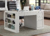 White Modern Office Desk - Catalina-2