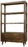 Moka Brown Bookcase - Retro