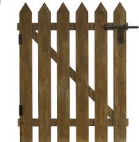 Wood Decorative Fence Wall Decor