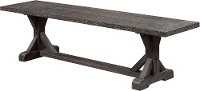 Charcoal Dining Bench - Paladin-2